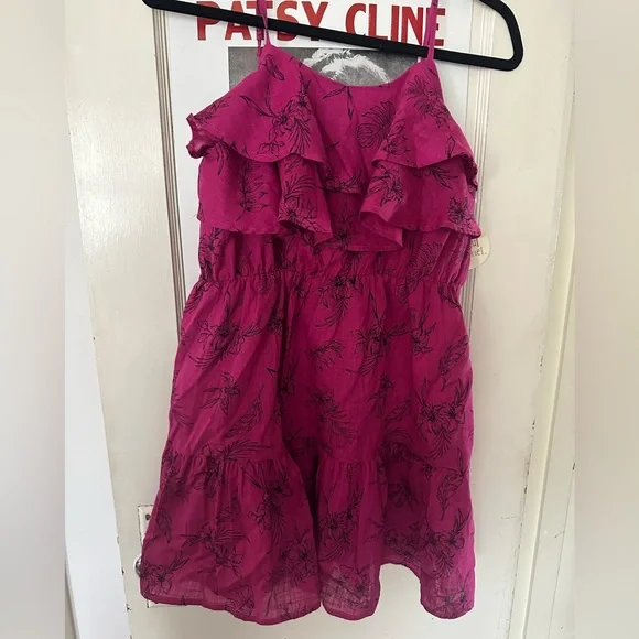 NWT XL (14/16) frilly floral dress - Picture 2 of 4